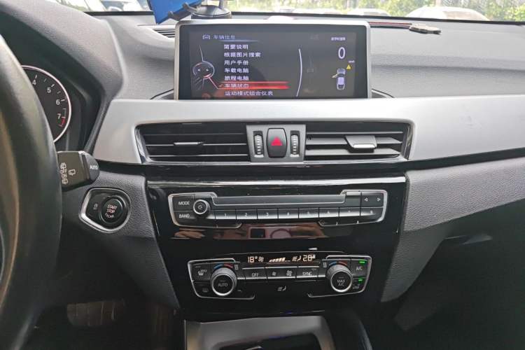 Used BMW X1 2016 sDrive18Li Fashion Model Audio And AC Panel