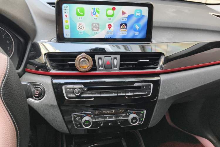 Used BMW X1 2016 sDrive20Li Luxury Model Audio And AC Panel
