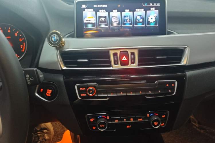 Used BMW X1 2016 sDrive18Li Fashion Model Audio And AC Panel