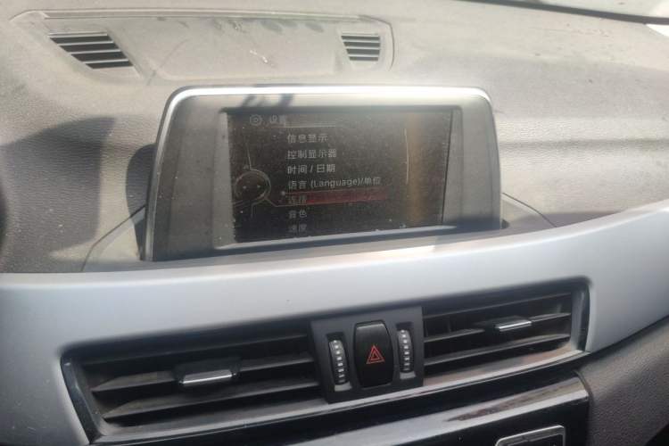 Used BMW X1 2016 sDrive18Li Fashion Model Audio And AC Panel