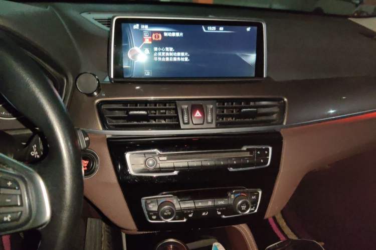 Used BMW X1 2016 sDrive20Li Luxury Model Audio And AC Panel
