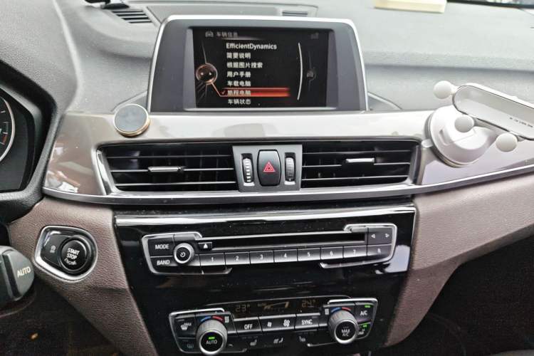 Used BMW X1 2016 sDrive20Li Luxury Model Audio And AC Panel