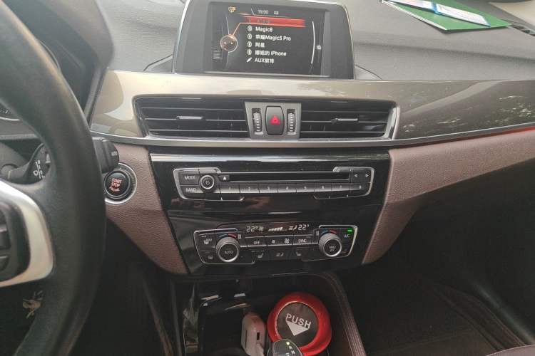 Used BMW X1 2016 sDrive20Li Luxury Model Audio And AC Panel