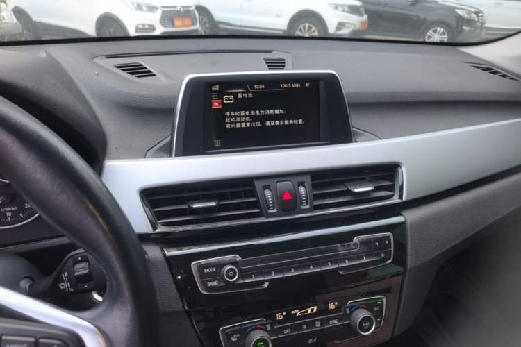Used BMW X1 2016 sDrive18Li Fashion Model Audio And AC Panel