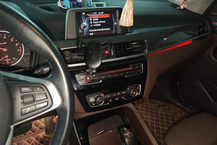 Used BMW X1 2016 sDrive18Li Luxury Model Audio And AC Panel