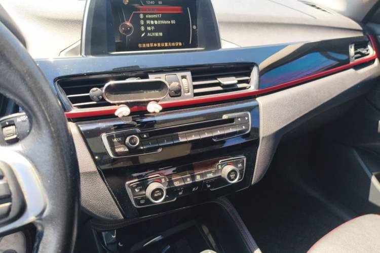 Used BMW X1 2016 sDrive20Li Luxury Model Audio And AC Panel