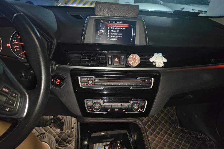 Used BMW X1 2016 sDrive20Li Luxury Model Audio And AC Panel