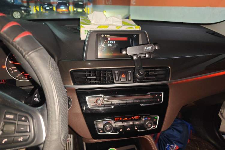 Used BMW X1 2016 sDrive20Li Luxury Model Audio And AC Panel