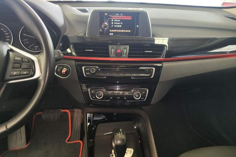 Used BMW X1 2016 sDrive18Li Luxury Model Audio And AC Panel