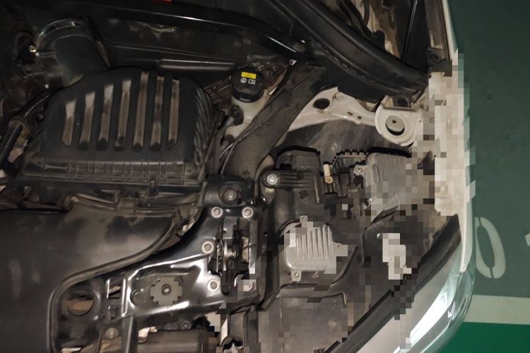 Used BMW X1 2016 sDrive20Li Luxury Model Engine Bay Left