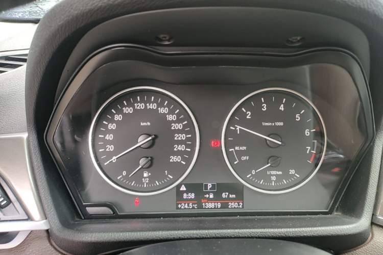 Used BMW X1 2016 sDrive20Li Luxury Model Instrument Cluster