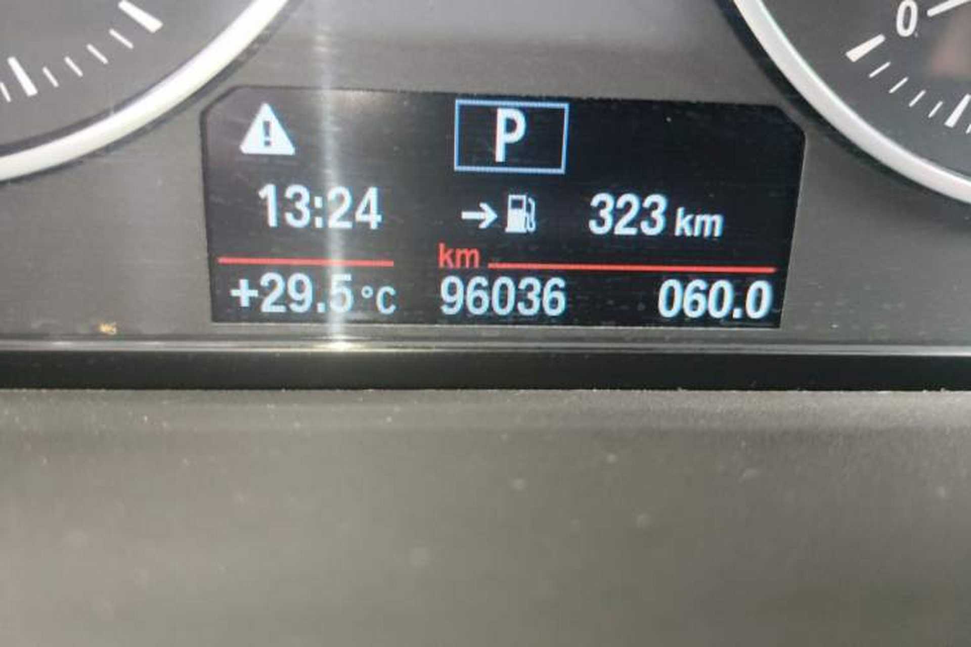 Used BMW X1 2016 sDrive18Li Premium Edition Odometer Close Up