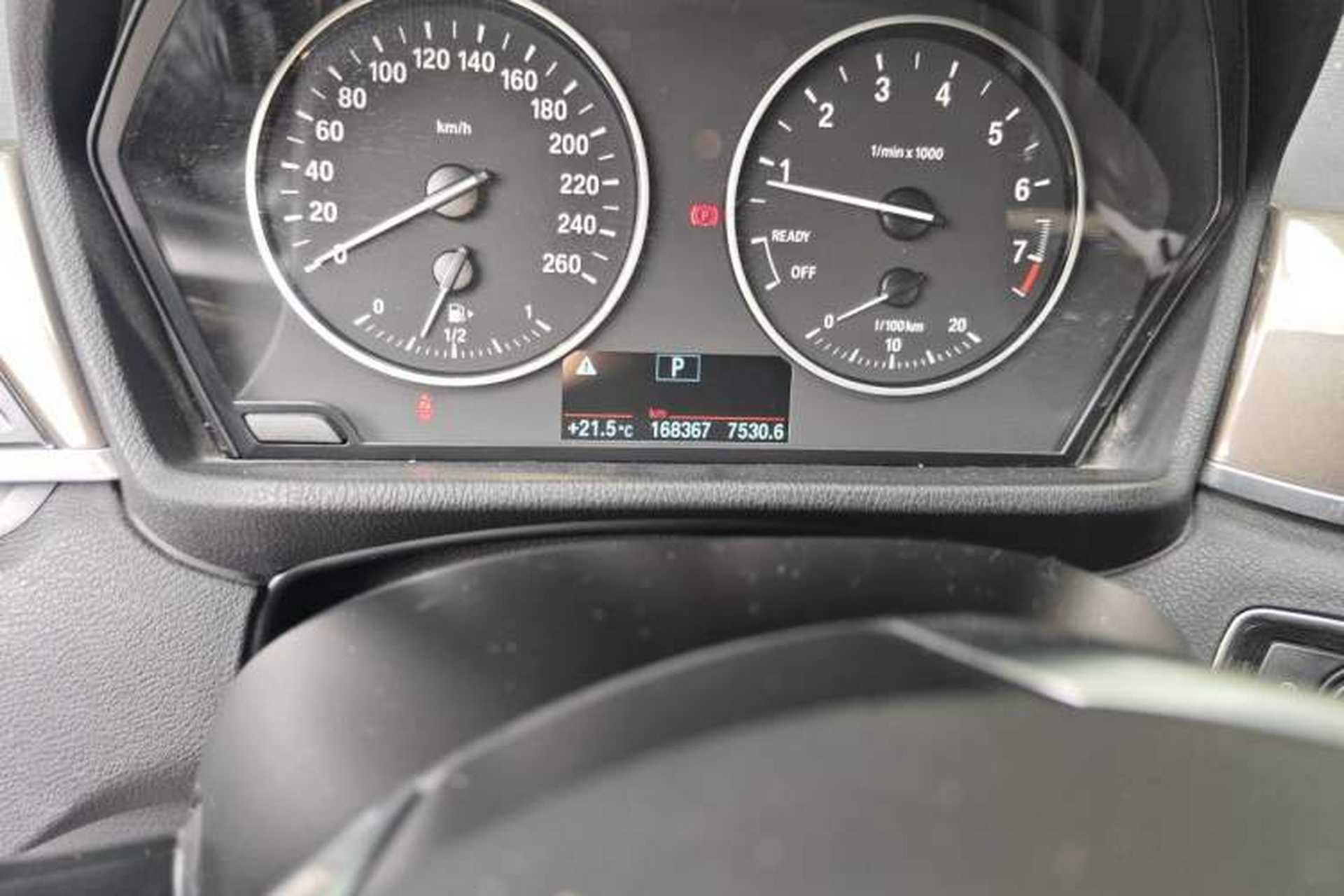Used BMW X1 2016 sDrive20Li Luxury Model Odometer Close Up