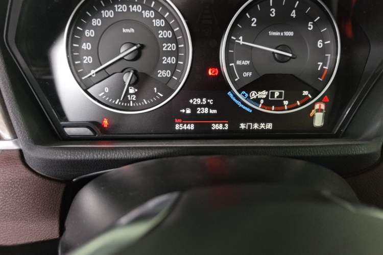 Used BMW X1 2016 xDrive20Li Luxury Model Odometer Close Up