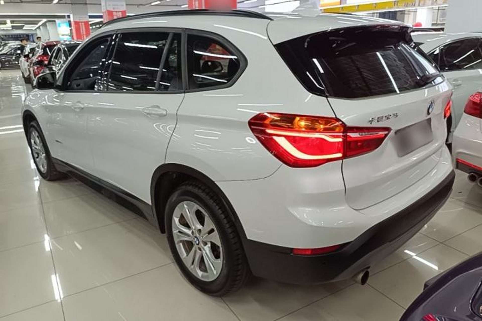 Used BMW X1 2016 sDrive18Li Premium Edition Rear Left 45 Deg