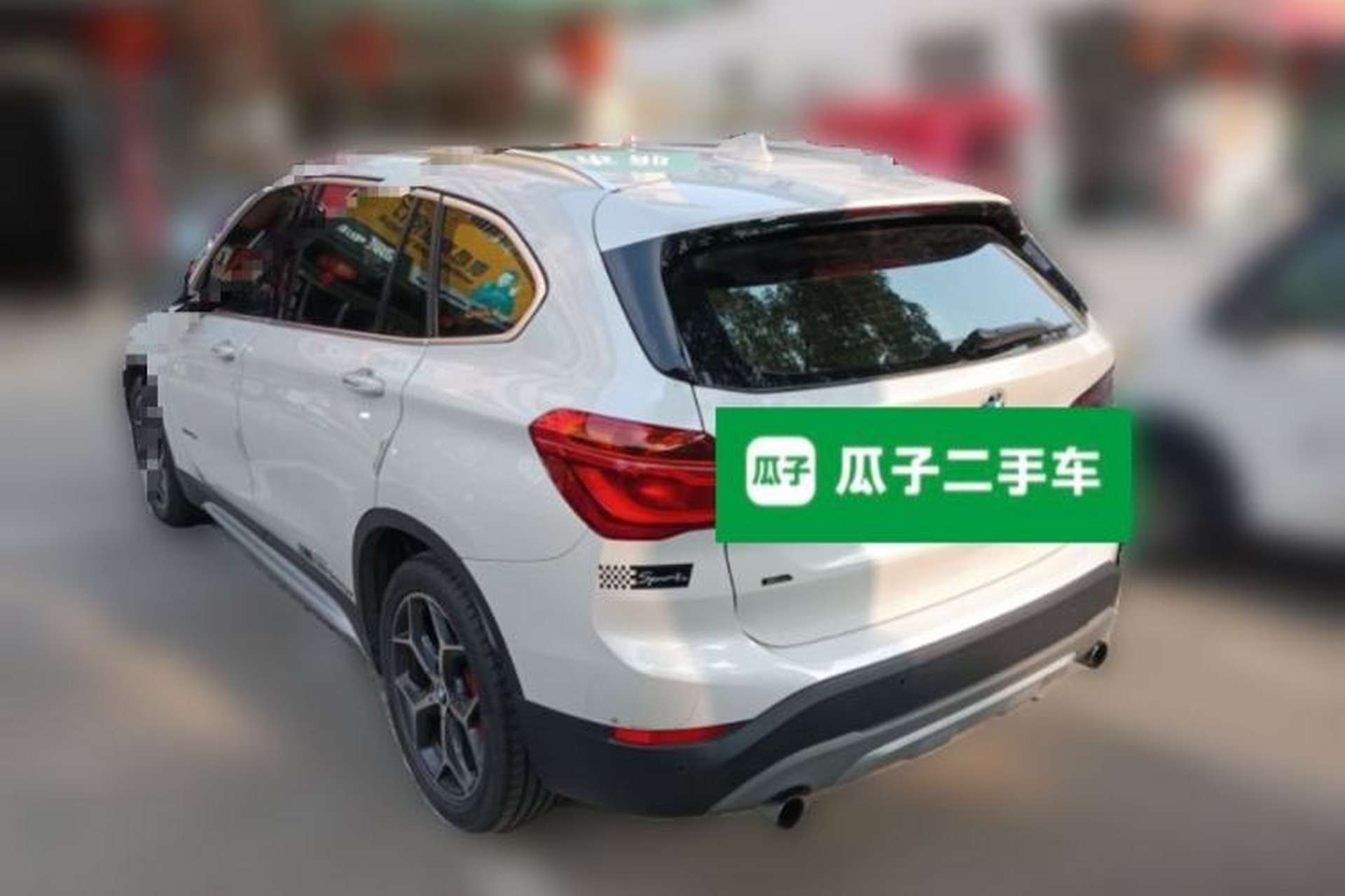 Used BMW X1 2016 sDrive20Li Luxury Model Rear Left 45 Deg