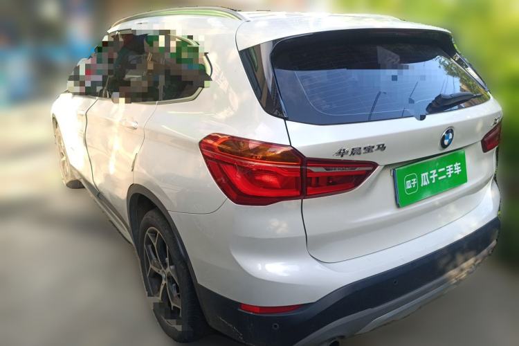Used BMW X1 2016 sDrive18Li Luxury Model Rear Left 45 Deg