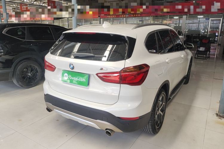 Used BMW X1 2016 sDrive18Li Luxury Model Rear Right 45 Deg