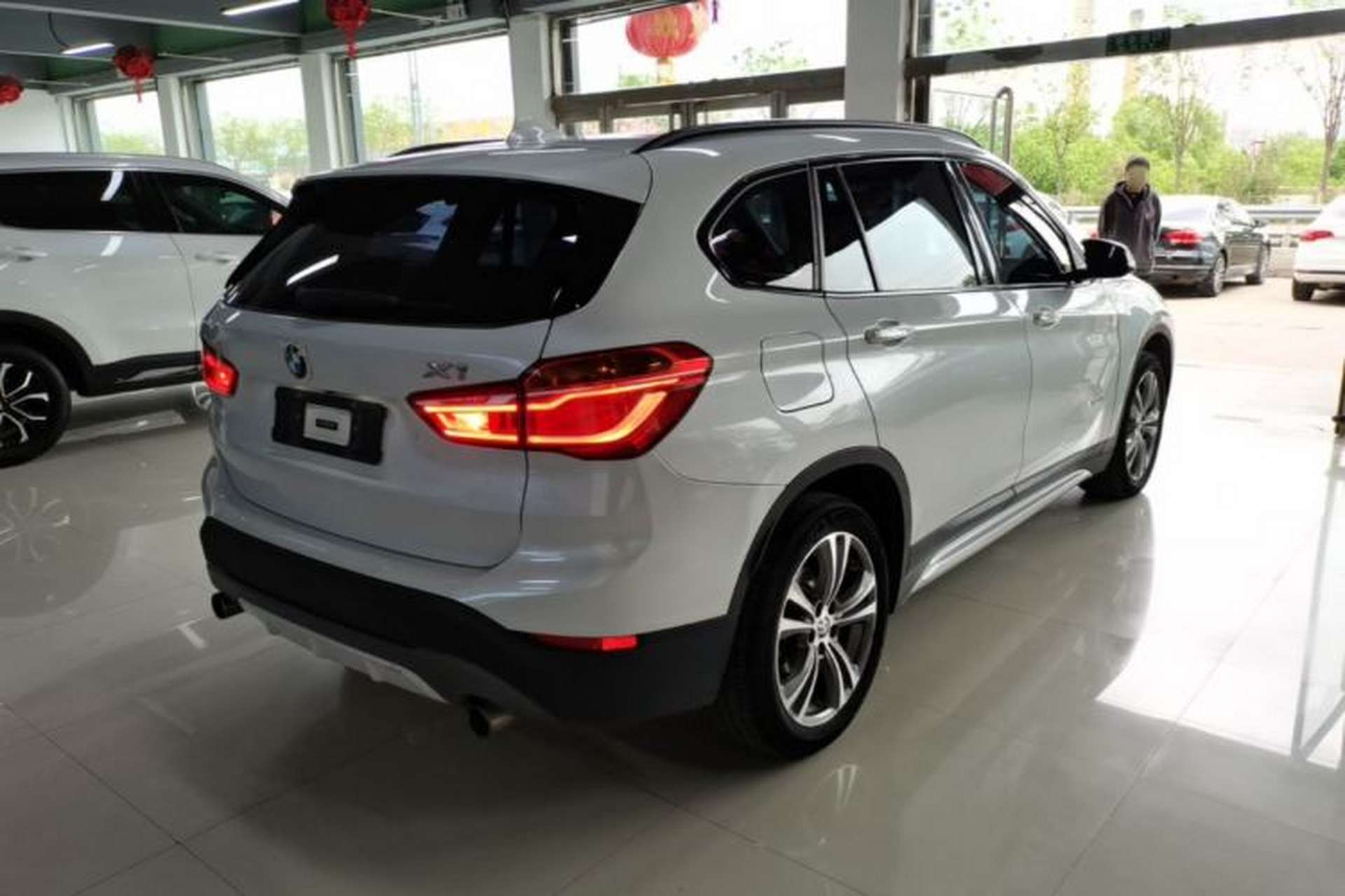 Used BMW X1 2016 sDrive20Li Luxury Model Rear Right 45 Deg