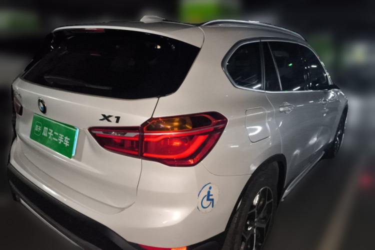 Used BMW X1 2016 sDrive18Li Luxury Model Rear Right 45 Deg