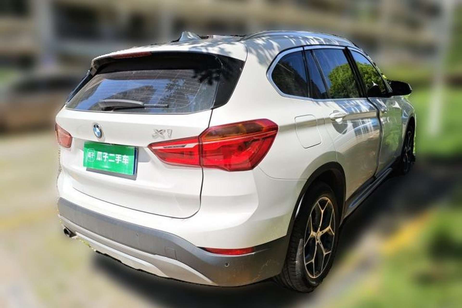 Used BMW X1 2016 sDrive18Li Luxury Model Rear Right 45 Deg