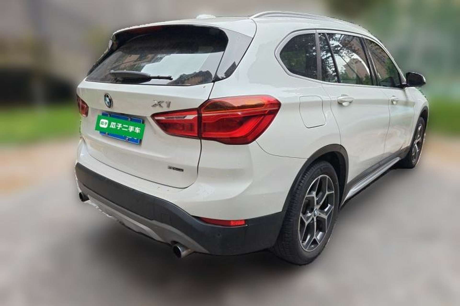 Used BMW X1 2016 sDrive20Li Luxury Model Rear Right 45 Deg
