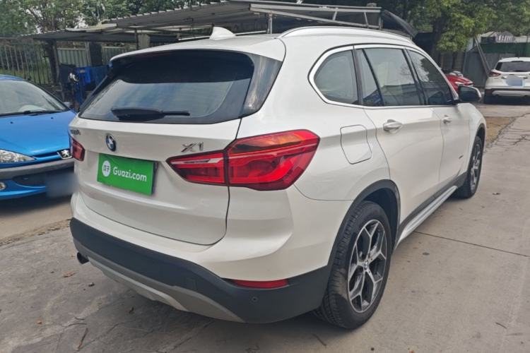 Used BMW X1 2016 sDrive18Li Luxury Model Rear Right 45 Deg