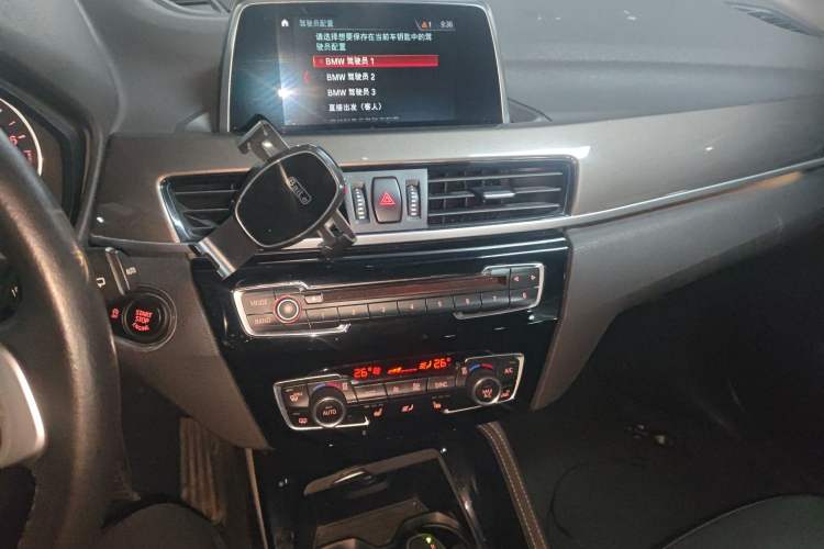 Used BMW X1 2018 xDrive20Li Luxury Edition Audio And AC Panel