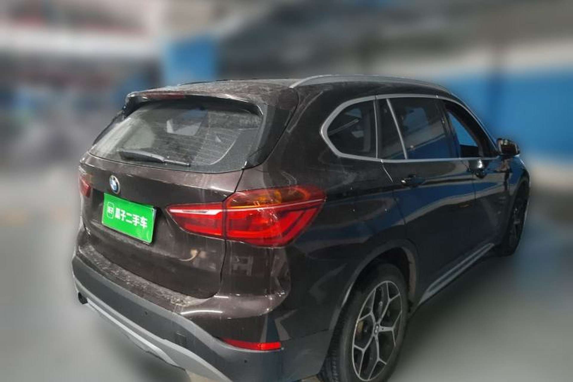 Used BMW X1 2018 sDrive18Li Luxury Model Rear Right 45 Deg