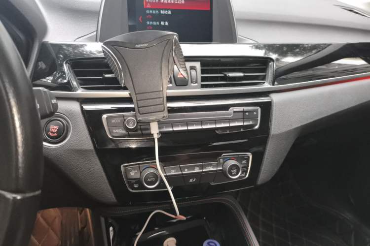 Used BMW X1 2018 sDrive18Li Luxury Model Audio And AC Panel