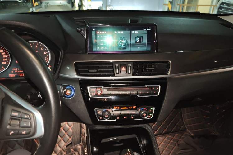 Used BMW X1 2018 xDrive20Li Luxury Model Audio And AC Panel