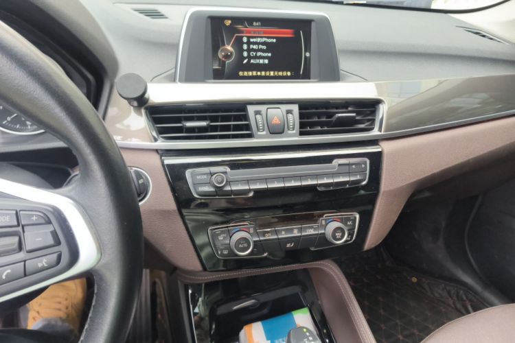 Used BMW X1 2018 sDrive18Li Luxury Model Audio And AC Panel