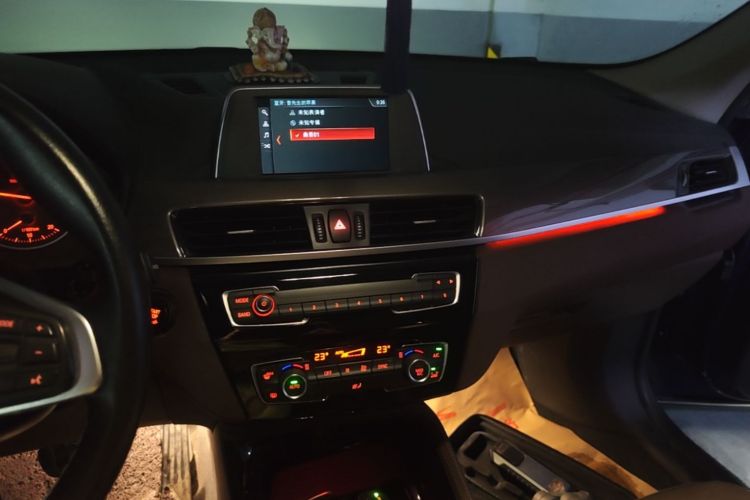 Used BMW X1 2018 sDrive18Li Luxury Model Audio And AC Panel