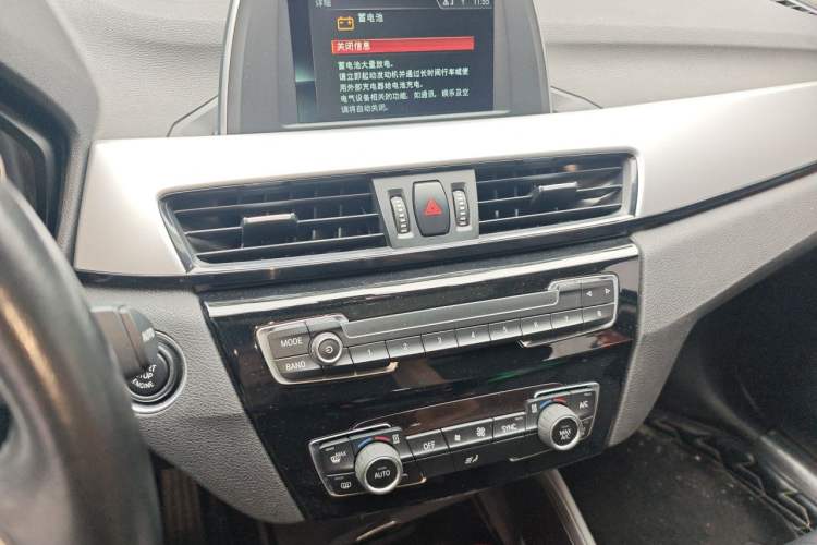 Used BMW X1 2018 sDrive20Li Leading Model Audio And AC Panel