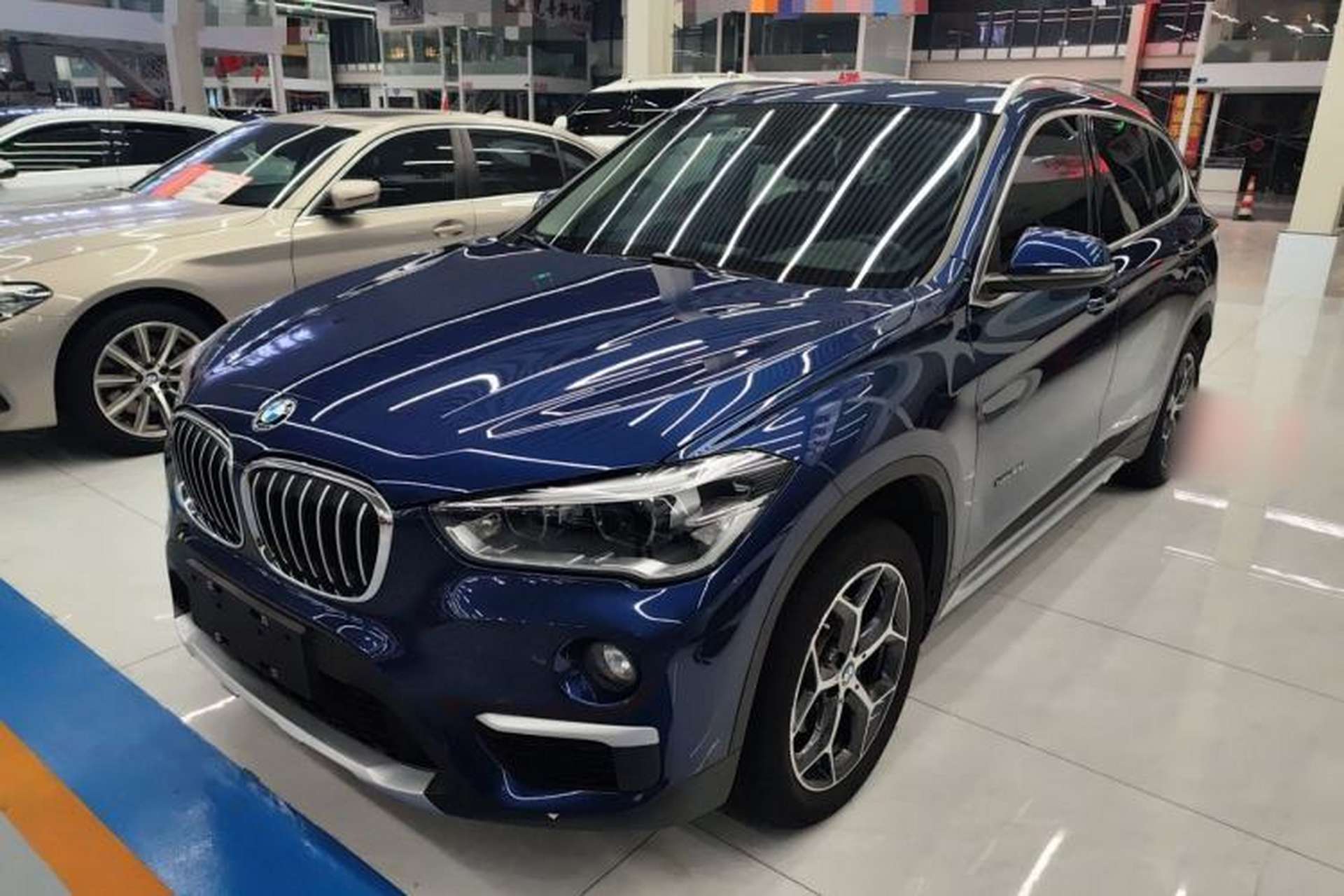 Used BMW X1 2018 sDrive18Li Luxury Model Front Left 45 Deg