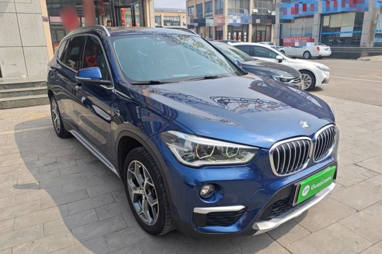 Used BMW X1 2018 sDrive18Li Luxury Model Front Right 45 Deg