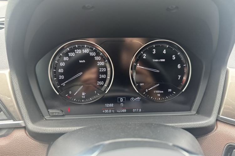 Used BMW X1 2018 sDrive18Li Luxury Model Instrument Cluster