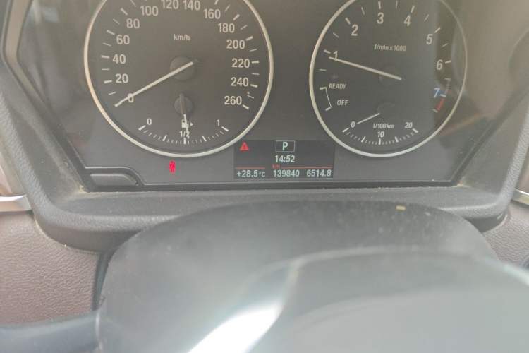Used BMW X1 2018 sDrive18Li Luxury Model Odometer Close Up