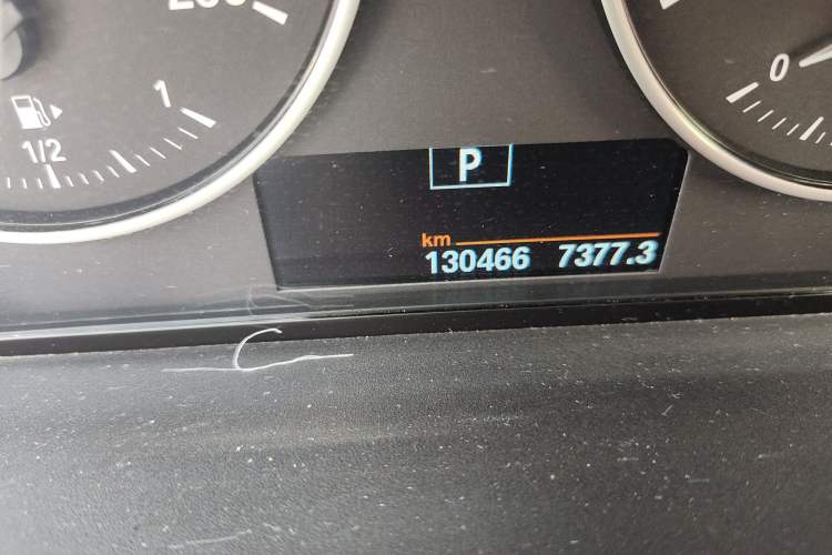 Used BMW X1 2018 sDrive18Li Luxury Model Odometer Close Up