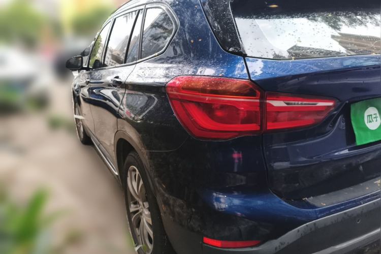 Used BMW X1 2018 sDrive18Li Luxury Model Rear Left 45 Deg
