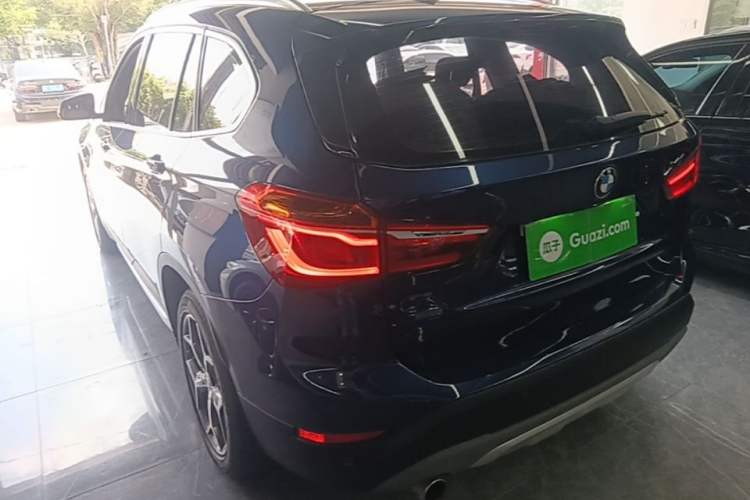 Used BMW X1 2018 sDrive18Li Luxury Model Rear Left 45 Deg
