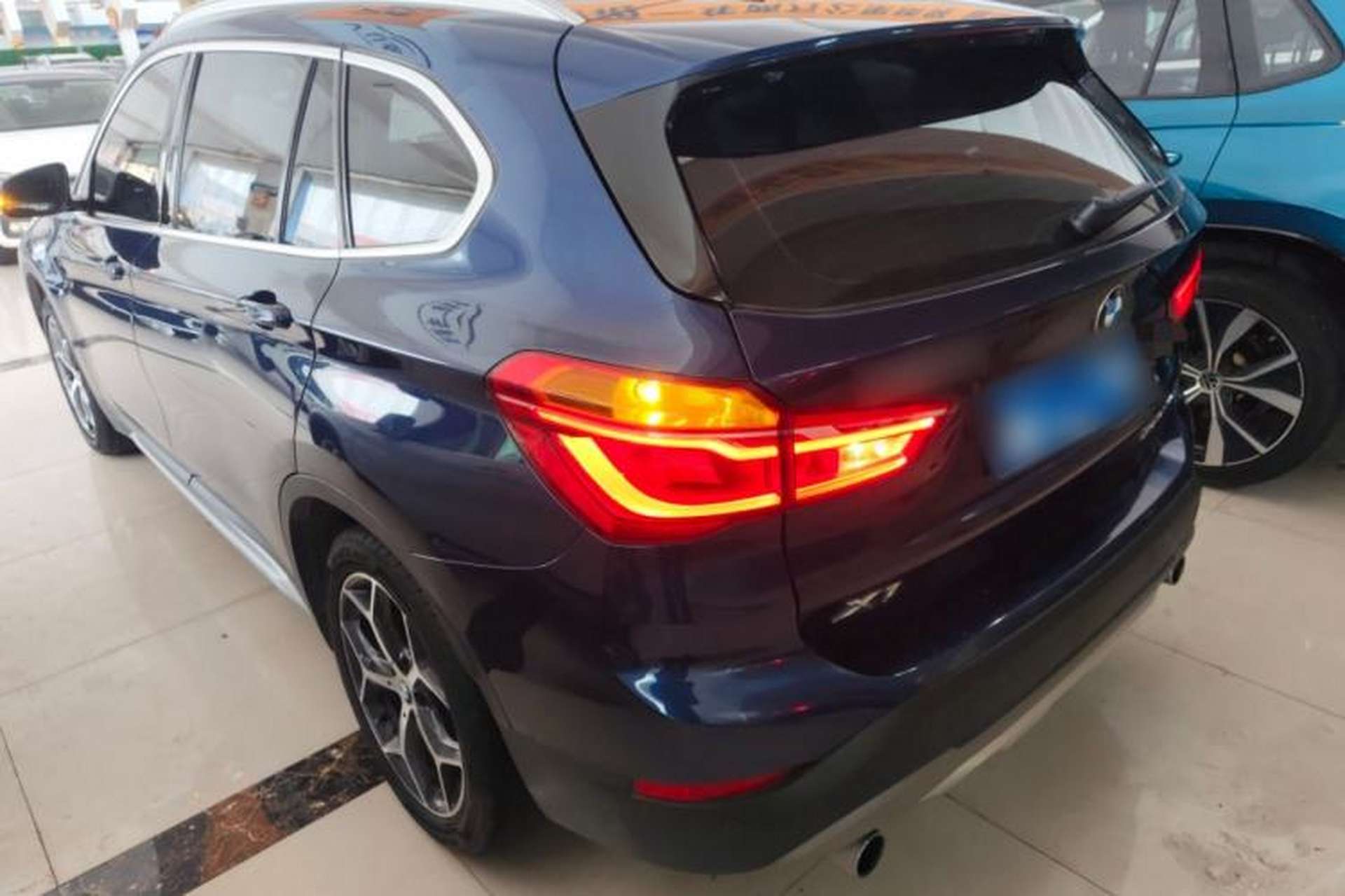 Used BMW X1 2018 xDrive20Li Luxury Edition Rear Left 45 Deg