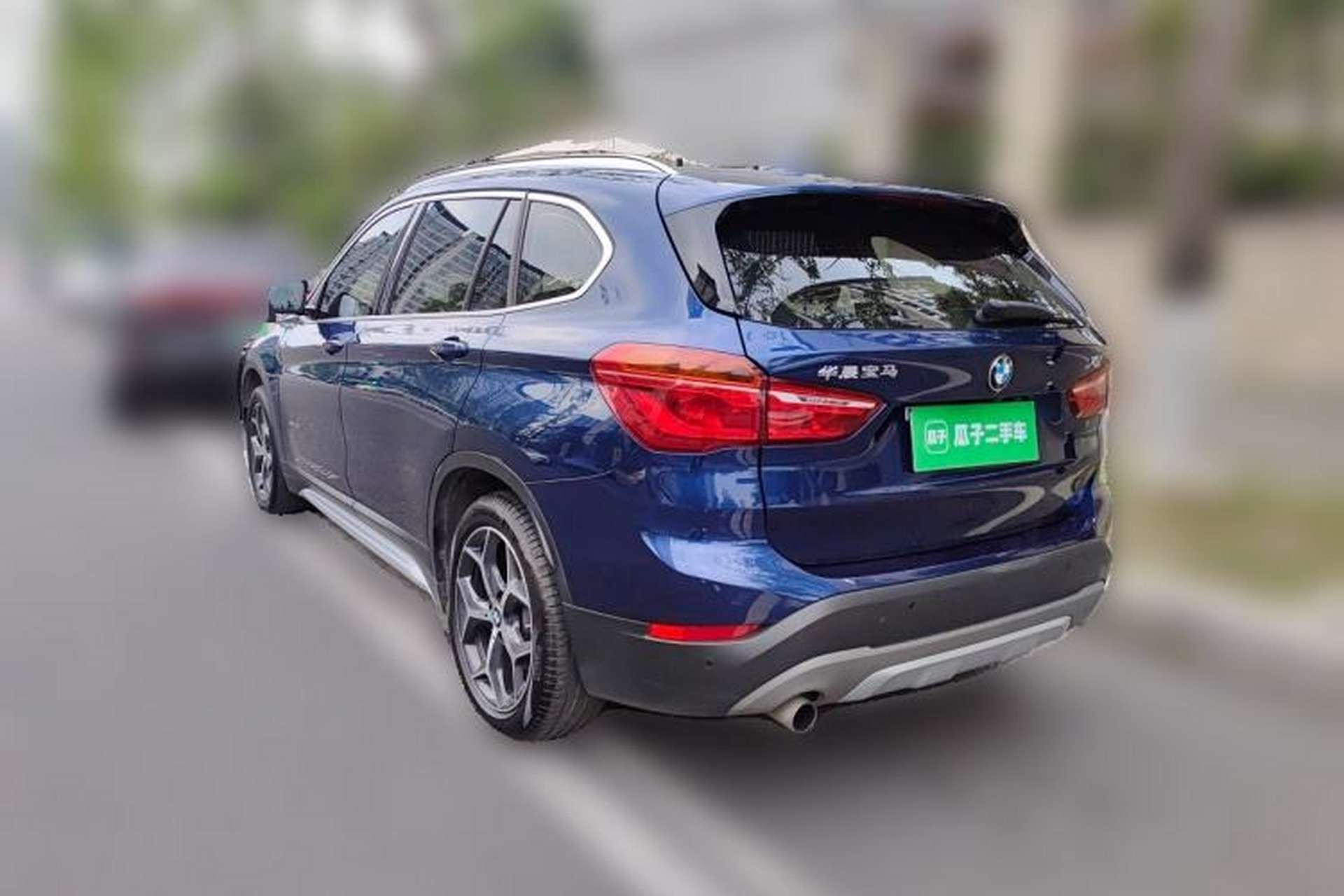 Used BMW X1 2018 sDrive18Li Luxury Model Rear Left 45 Deg