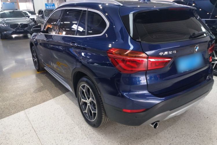 Used BMW X1 2018 sDrive18Li Luxury Model Rear Left 45 Deg
