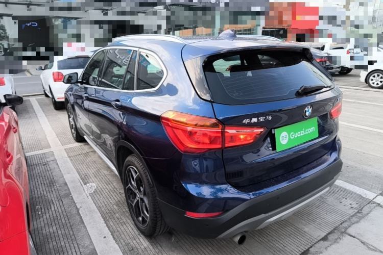 Used BMW X1 2018 sDrive18Li Luxury Model Rear Left 45 Deg