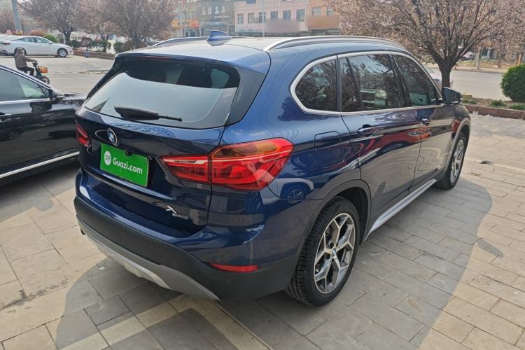 Used BMW X1 2018 sDrive18Li Luxury Model Rear Right 45 Deg