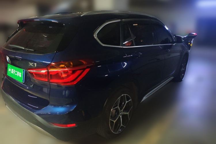 Used BMW X1 2018 sDrive18Li Luxury Model Rear Right 45 Deg
