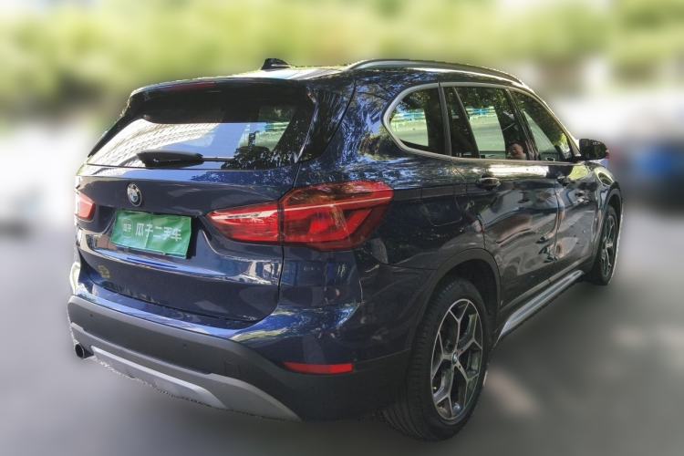 Used BMW X1 2018 sDrive18Li Luxury Model Rear Right 45 Deg