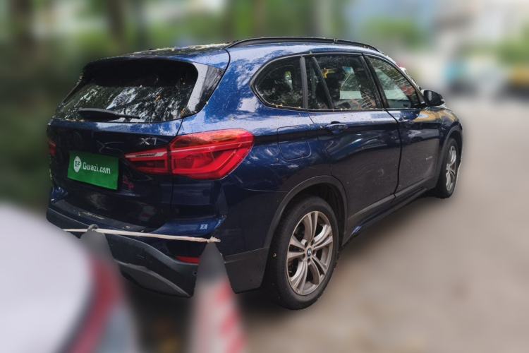 Used BMW X1 2018 sDrive18Li Luxury Model Rear Right 45 Deg