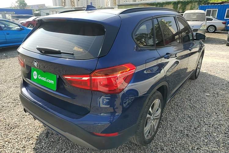 Used BMW X1 2018 sDrive18Li Luxury Model Rear Right 45 Deg